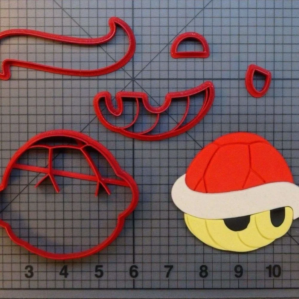 Super Mario Shell Cookie/Fondant Cutter 2”